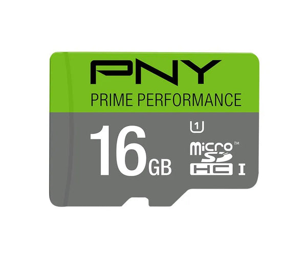 PNY P-SDUH16GU1R85K-PRIME Prime 16GB MicroSD U1 Memory Card PNY Part Number: P-SDUH16GU1R85K-PRIME