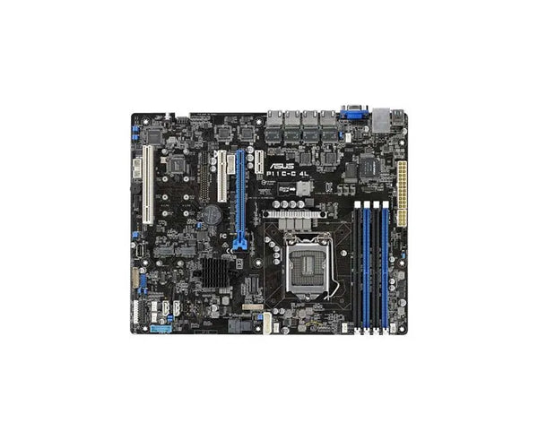Asus P11C-C/4L Socket LGA1151 Intel C242 Chipset ATX System Board (Motherboard) Supports Xeon E-2100/Core I3/Pentium/Celeron DDR4 4x DIMM Asus Part Number: P11C-C/4L