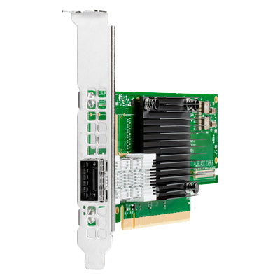 HPE P23664-B21 Infiniband Hdr/Ethernet 1-Port 200GbE QSFP56 PCI Express 4.0 X16 Network Adapter For ProLiant Dl Rackmount Gen10 Plus Servers HPE Part Number: P23664-B21