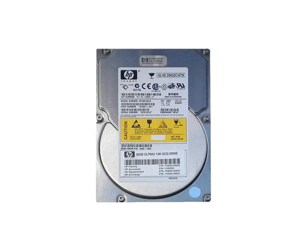 HP P4620-60000 36.4GB 10000RPM Ultra-160 SCSI Hot-Pluggable (LVD) 80-Pin 3.5-Inch Hard Drive HP Part Number: P4620-60000