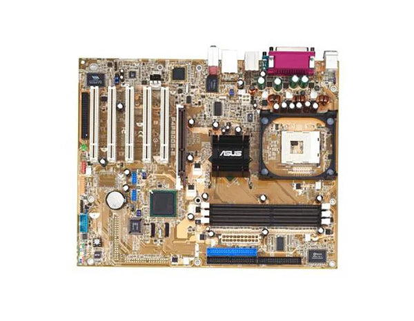 Asus P4P800S-M Socket PGA478 Intel 848P + ICH5 Chipset ATX System Board (Motherboard) Supports Pentium 4/ Celeron Series DDR 2x DIMM Asus Part Number: P4P800S-M