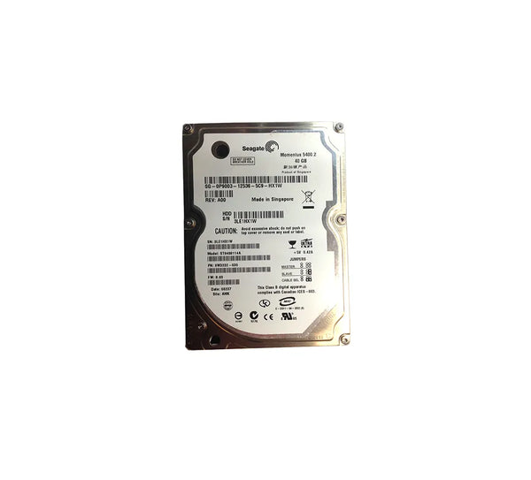 Dell P9003 40GB 5400RPM IDE Ultra ATA/100 (ATA-6) 8MB Cache 2.5-Inch Hard Drive Dell Part Number: P9003