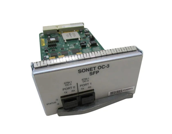 Juniper PE-2OC3-SON-SFP 2-Port SONET OC-3/STM-1 Physical Interface Card Juniper Part Number: PE-2OC3-SON-SFP