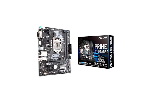ASUS PRIME-H310M-A-R2.0 Prime H310M-A R2.0 Desktop Motherboard Intel H310 Chipset Socket H4 LGA-1151 Asus Part Number: PRIME-H310M-A-R2.0