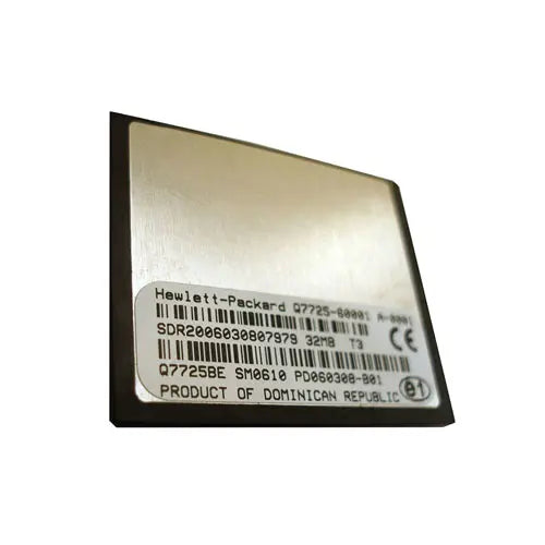 HP Q7725-60001 32MB Compact Flash Firmware Memory For Color LaserJet 4700 Series MFP HP Part Number: Q7725-60001