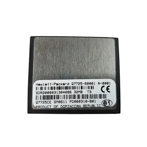 HP Q7725CE 32MB Compact Flash Firmware Memory For LaserJet 9040/9050 Series Multifunction Printer HP Part Number: Q7725CE