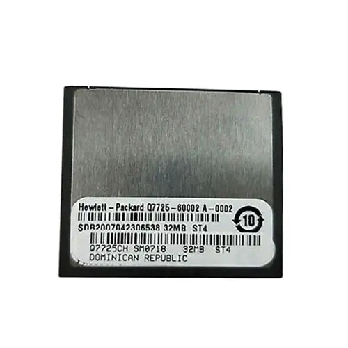 HP Q7725CH 32MB CompactFlash (CF) Memory Card For LaserJet 9040 Printer Mfp HP Part Number: Q7725CH
