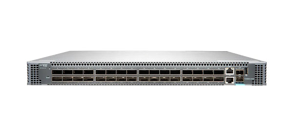 Juniper QFX5120-32C-AFO QFX5120 Series QFX5120-32C 32xQSFP28 Ports 100GBase-X Layer3 Managed 1U Back-To-Front Arflow Gigabit Ethernet Switch Juniper Part Number: QFX5120-32C-AFO
