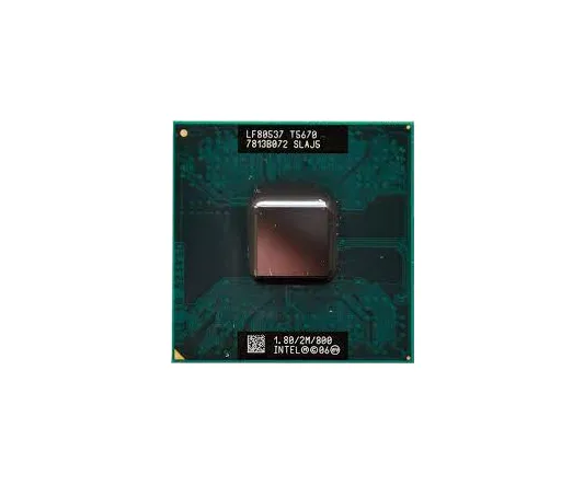 Dell R112F 1.80GHz 800MHz FSB 2MB L2 Cache Socket PPGA478 Intel Core 2 Duo T5670 Dual-Core (2 Core) Processor Dell Part Number: R112F