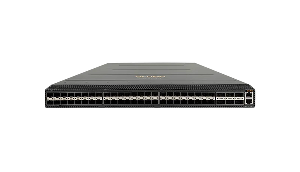 HP Aruba CX 10000-48Y6C 48-Ports SFP28 With 6x QSFP28 Back-To-Front 6 Fans Layer 3 Switch HP Part Number: R8P14A