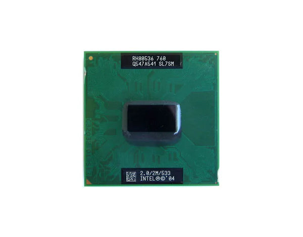 Intel RJ80536GE0412M Pentium M 760 Single-Core (1 Core) 2.00GHz 533MHz FSB 2MB L2 Cache Socket H-PBGA479/PPGA478 Processor Intel Part Number: RJ80536GE0412M