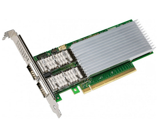 Dell RKCPN E810-CQDA2 2-Ports 100GbE QSFP28 PCI Express 4.0 X16 Low Profile Ethernet Network Adapter Dell Part Number: RKCPN