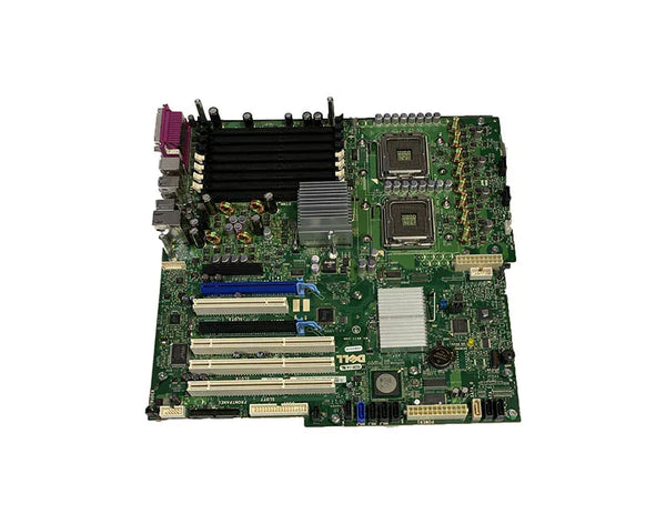 Dell RW199 Socket LGA771 Intel 5400 Chipset System Board (Motherboard) For Precision T7400 Supports Xeon 5200/5400 Series DDR2 8x DIMM Dell Part Number: RW199