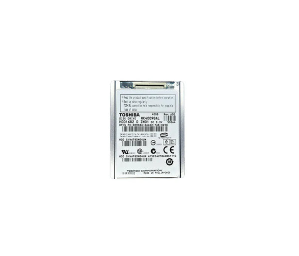 Dell RW386 40GB 4200RPM IDE/ATA 1.8-Inch Hard Drive Dell Part Number: RW386