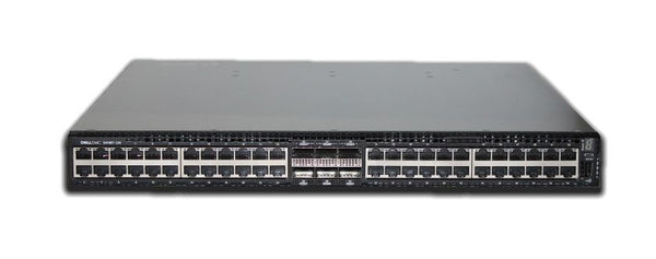 Dell S4148T-ONF PowerSwitch S4148T-ON 48 X Ports 10GBase-T + 4 X QSFP28 Ports 100GBase-X + 2 X QSFP+ Ports 40GBase-X Layer 3 Managed 1U Rack-Mountable Gigabit Ethernet Network Switch With Dual Power And Normal Airflow And Os10 Dell Part Number: S4148T-ONF