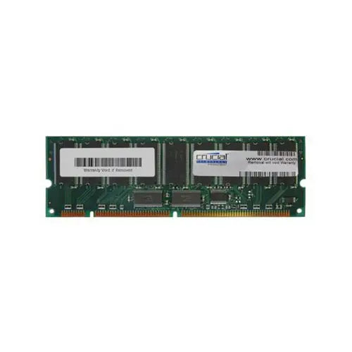 Crucial Technology CT32M72S4D7E.18T 256MB 133MHz PC133 ECC Unbuffered CL2 168-Pin DIMM Memory Module Crucial Part Number: CT32M72S4D7E.18T