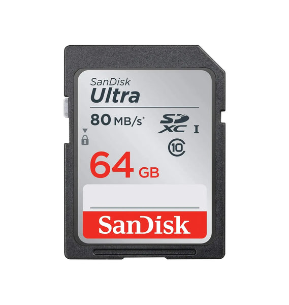 SanDisk SDSDUNC-064G-GN6IN 64GB Ultra 80Mb/S SDXC UHS-I Memory Card SanDisk Part Number: SDSDUNC-064G-GN6IN