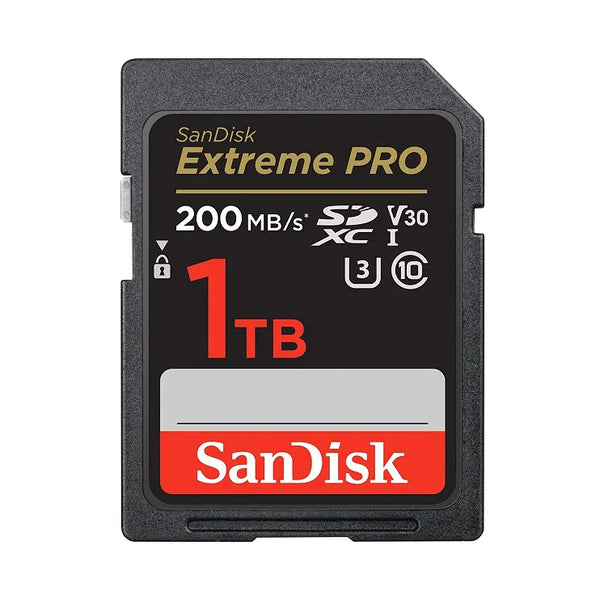 SanDisk SDSDXEP-1T00-GN4IN 1TB Extreme Pro SDXC UHS-II Memory Card SanDisk Part Number: SDSDXEP-1T00-GN4IN