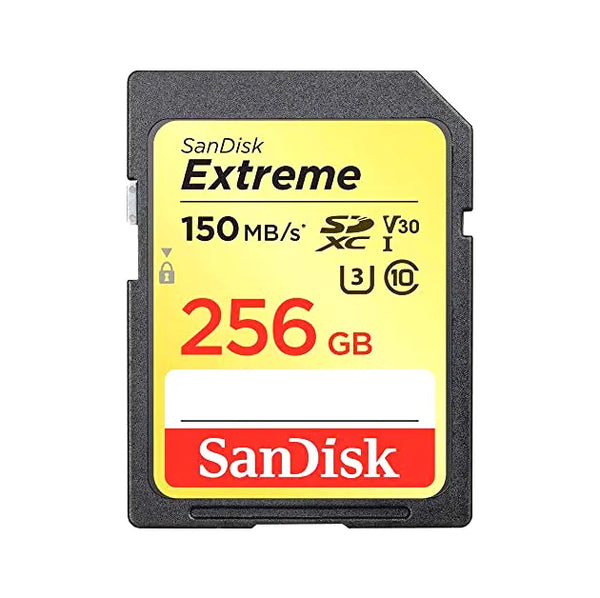 SanDisk SDSDXV5-256G-GNCIN 256GB Extreme SDHC UHS-I Flash Memory Card SanDisk Part Number: SDSDXV5-256G-GNCIN