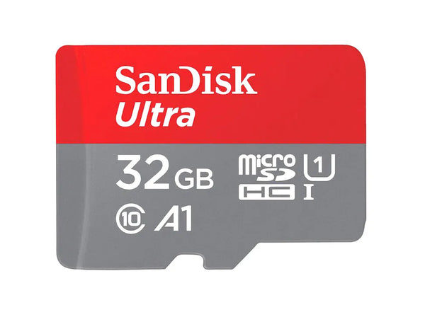 SanDisk SDSQUA4-032G-GN6MA 32GB Ultra MicroSD Memory Card With SD Adapter SanDisk Part Number: SDSQUA4-032G-GN6MA