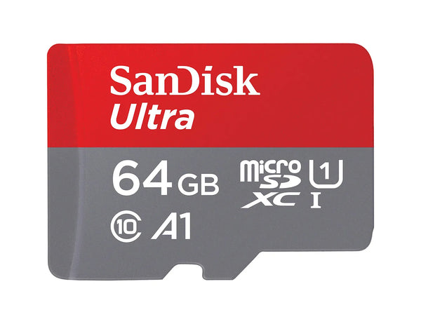 SanDisk SDSQUA4-064G-GN6IA 64GB Ultra 120Mb/S MicroSD Memory Card For Chromebook SanDisk Part Number: SDSQUA4-064G-GN6IA