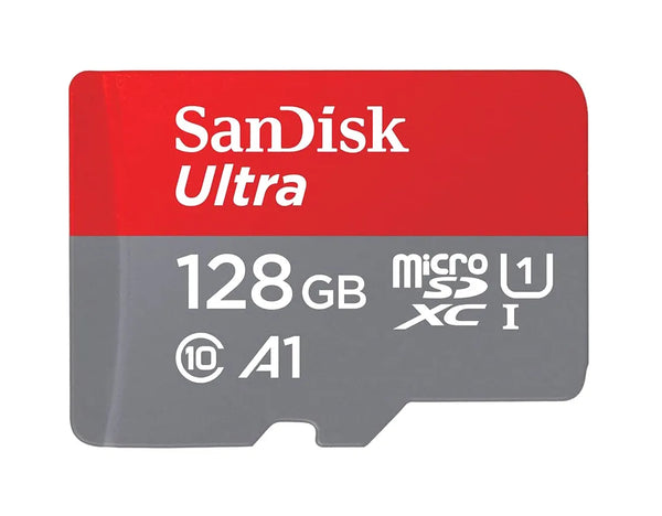 SanDisk SDSQUA4-128G-AJLMA 128GB ImageMate MicroSDXC UHS-1 Memory Card With Adapter SanDisk Part Number: SDSQUA4-128G-AJLMA
