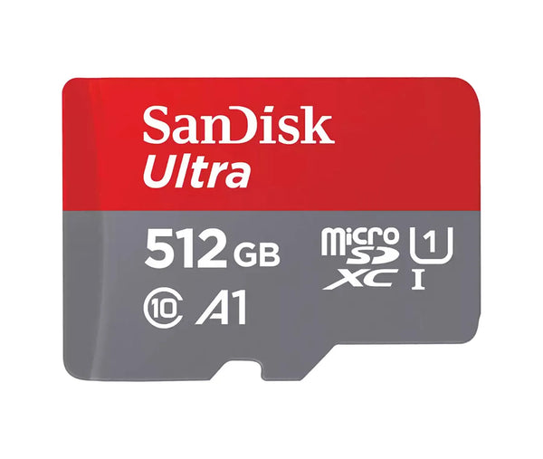 SanDisk SDSQUAR-512G 512GB Ultra MicroUHS-I SD Memory Card SanDisk Part Number: SDSQUAR-512G