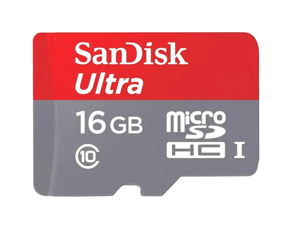SanDisk SDSQUNC-016G-AN6MA 16GB Ultra MicroSD Memory Card With SD Adapter SanDisk Part Number: SDSQUNC-016G-AN6MA