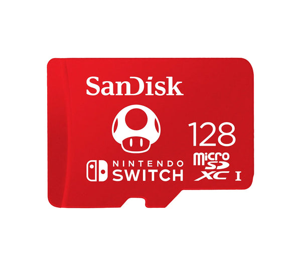 SanDisk SDSQXBO-128G 128GB Micro Secure Digital Memory Card For Nintendo Switch SanDisk Part Number: SDSQXBO-128G