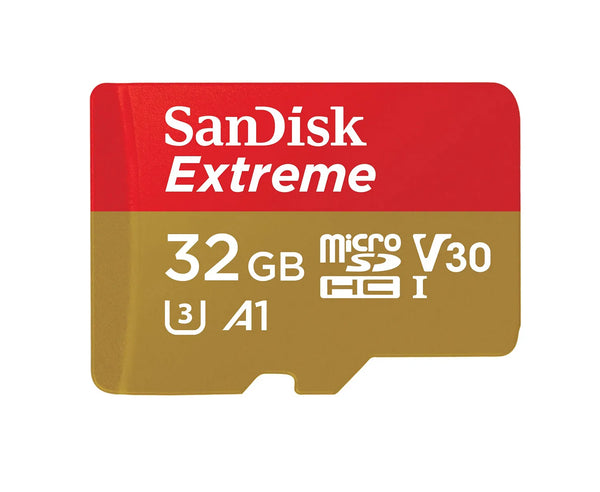 SanDisk SDSQXVF-032G-GN6MA 32GB Extreme MicroSDXC UHS-I Memory Card With Adapter SanDisk Part Number: SDSQXVF-032G-GN6MA