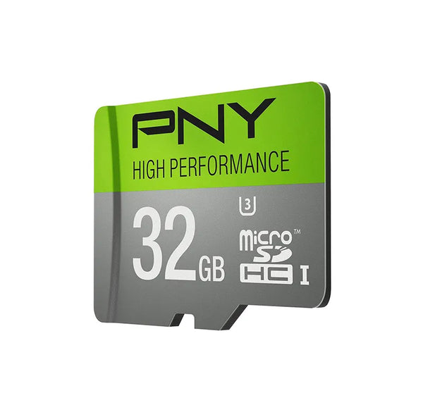 PNY Performance 32GB Class 10 MicroSDHC UHS-I Flash Memory Card PNY Part Number: SDU32GPER50-EF