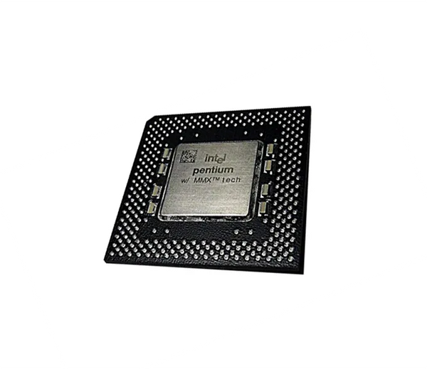 Intel SL27A Pentium MMX 166MHz 66MHz FSB 16KB L1 Cache Socket PPGA296 Mobile Processor Intel Part Number: SL27A