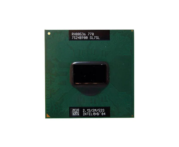 Intel SL7SP Pentium M 770 Single-Core (1 Core) 2.13GHz 533MHz FSB 2MB L2 Cache Socket H-PBGA479 Notebook Processor Intel Part Number: SL7SP