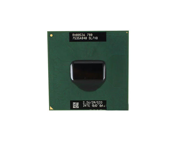 Intel SL8QK Pentium M 780 Single-Core (1 Core) 2.26GHz 533MHz FSB 2MB L2 Cache Socket H-PBGA479 Notebook Processor Intel Part Number: SL8QK