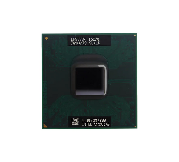 Intel SLALK Core 2 Duo T5270 1.40GHz 800MHz FSB 2MB L2 Cache Socket PPGA478 Mobile Processor Intel Part Number: SLALK