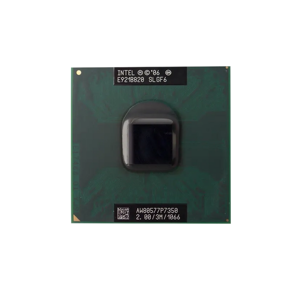 Intel SLB53 Core 2 Duo P7350 Dual-Core (2 Core) 2.0GHz 1066MHz FSB 3MB L2 Cache Socket BGA479/PGA478 Processor Intel Part Number: SLB53