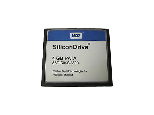 Western Digital SSD-C04G-3500 Silicon 4GB IDE/ATA CompactFlash Type 1 Solid State Drive