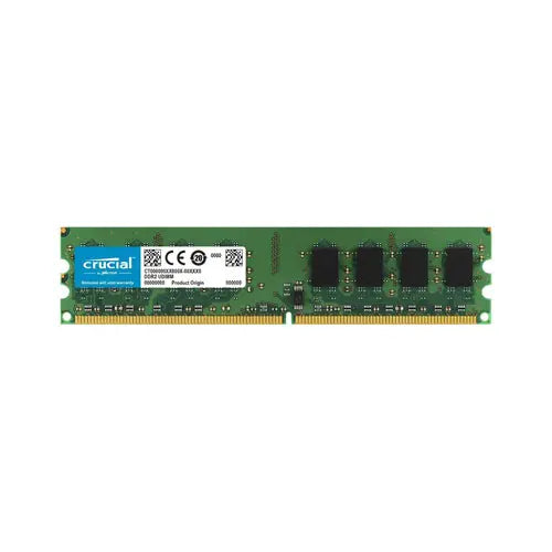 Crucial CT607758 Technology 1GB DDR2-667MHz PC2-5300 ECC Unbuffered CL5 240-Pin DIMM 1.8V Memory Module For Dell PowerEdge SC440 Server Crucial Part Number: CT607758