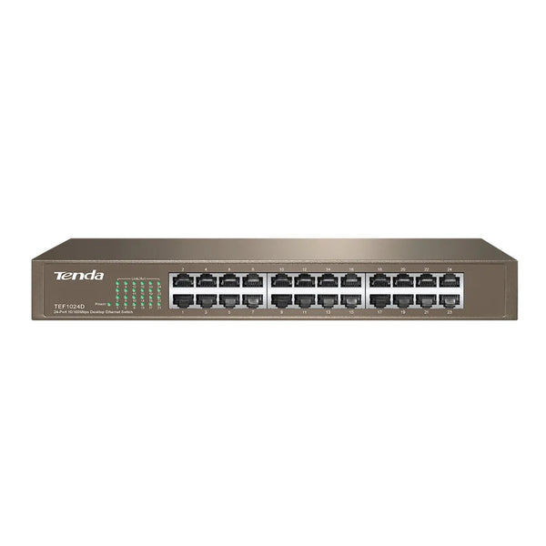 Tenda TEF1024D 24-Port 10/100 Switch Tenda Part Number: TEF1024D