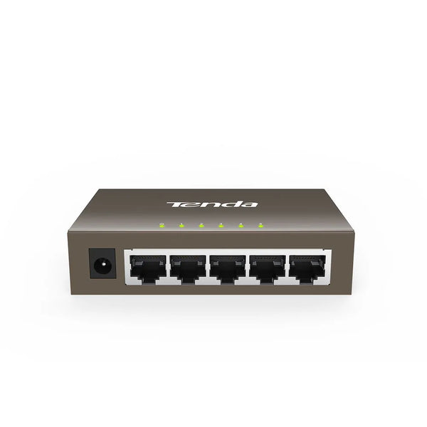 Tenda TEG1005D 5 X Ports 10/100Base-TX L2 Unmanaged Fast Ethernet Desktop Network Switch Tenda Part Number: TEG1005D