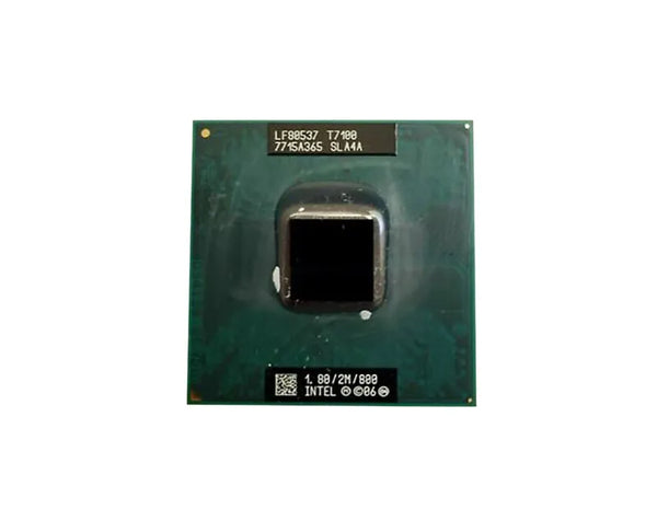 Dell TT287 1.80GHz 800MHz FSB 2MB L2 Cache Socket PPGA478 Intel Core 2 Duo T7100 Dual-Core (2 Core) Processor Dell Part Number: TT287