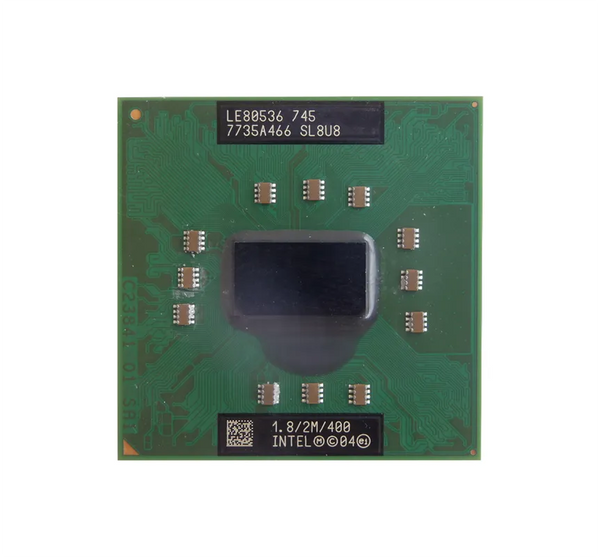 Dell U9684 1.80GHz 400MHz FSB 2MB L2 Cache Socket H-PBGA479/PPGA478 Intel Pentium M 745 Single-Core (1 Core) Processor Dell Part Number: U9684