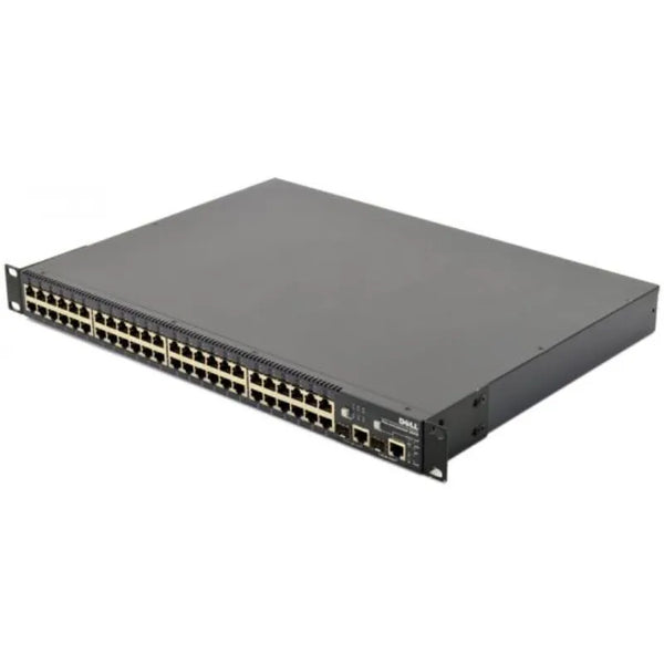 Dell UF089 PowerConnect 3348 48 X Ports 10/100Base-T + 2 X SFP Ports + 2 X Ports 10/100/1000 Fast Ethernet Managed Switch Dell Part Number: UF089