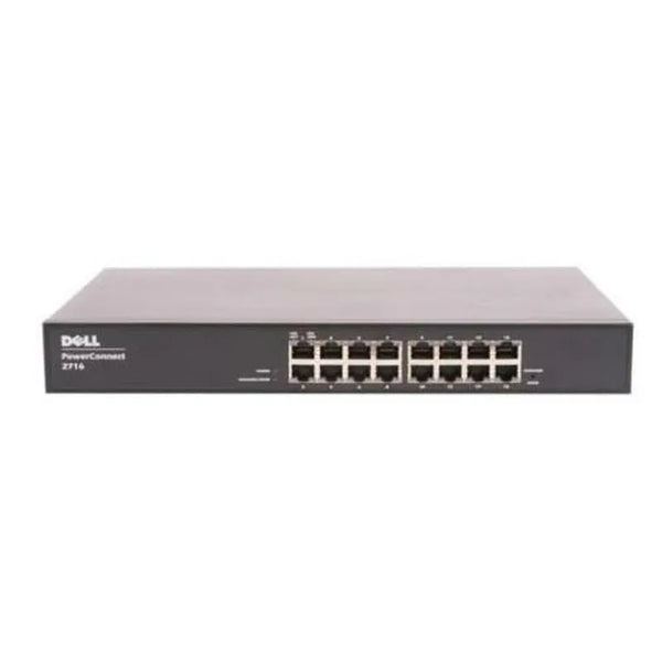 Dell UJ579 PowerConnect 2716 16-Ports 10/100/1000Base-T Layer 3 Managed Gigabit Ethernet Network Switch Dell Part Number: UJ579