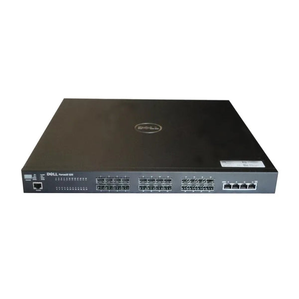 Dell UJ662 PowerConnect 6000 Series 6024 24xPorts 10/100/1000Base-T + 8xSFP Ports 1000Base-T Combo Layer3 Managed 1U Gigabit Ethernet Switch Dell Part Number: UJ662