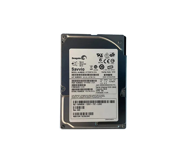 Dell UW636 36GB 10000RPM SAS 3Gb/S Hot-Pluggable 2.5-Inch Hard Drive With Tray For PowerEdge Server & PowerVault Storage Array Dell Part Number: UW636