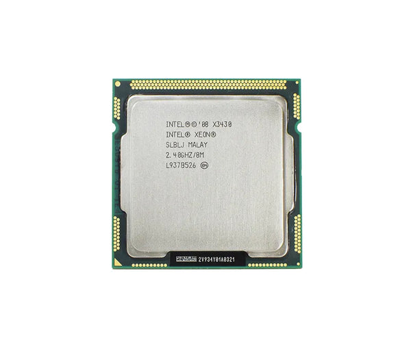 Dell W7YNR 2.40GHz 2.50GT/S DMI 8MB L3 Cache Socket FCLGA1156 Intel Xeon X3430 Quad-Core (4 Core) Processor Dell Part Number: W7YNR