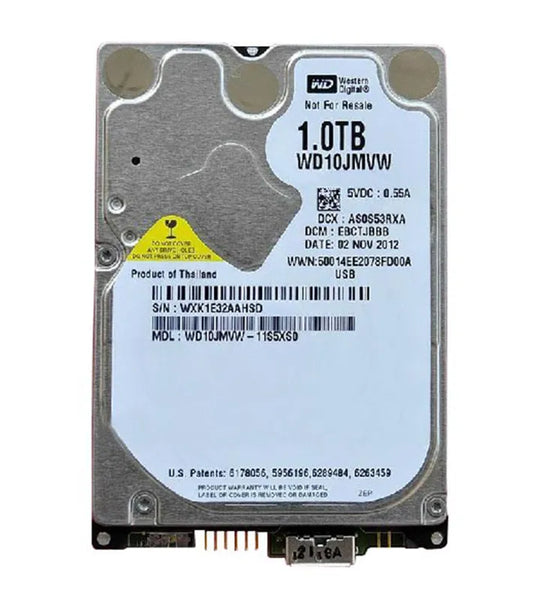 Western Digital WD10JMVW-11S5XS0 1TB 5400RPM USB 3.0 8MB Cache 2.5-Inch External Hard Drive Western Digital Part Number: WD10JMVW-11S5XS0