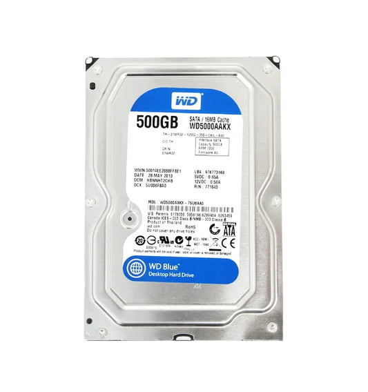 WD5000AAKX-75U6A00