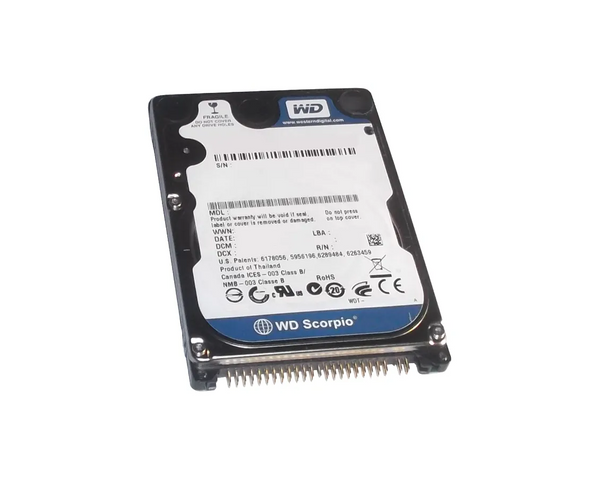 Western Digital WD800VE-22KWT0 Scorpio 80GB 5400RPM ATA-100 8MB Cache 2.5-Inch Hard Drive Western Digital Part Number: WD800VE-22KWT0